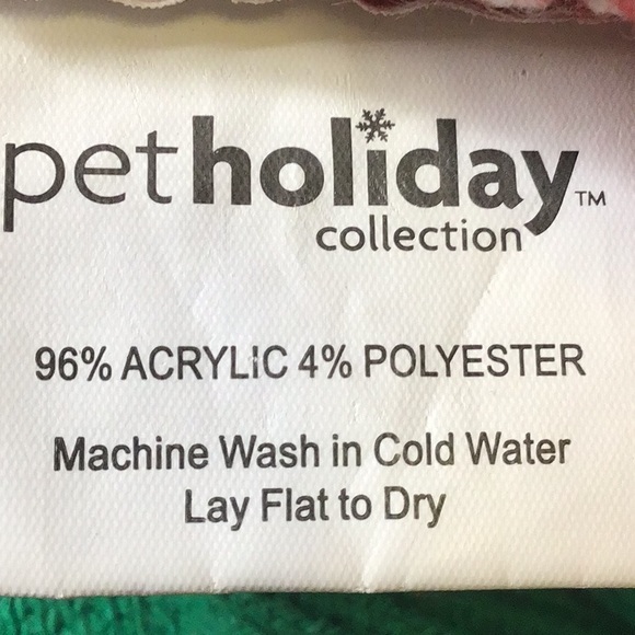 Dog Embroidered Christmas Sweater - Picture 4 of 4